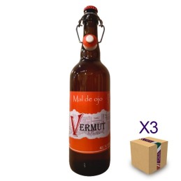 Vermut Naranja Mal De Ojo artesano Almería natural CERVEZAS ORIGEN