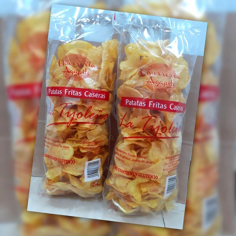 patatas fritas caseras tradicionales de churrería LA TIJOLEÑA