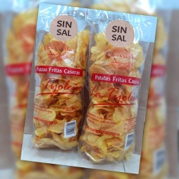 patatas fritas caseras tradicionales de churrería sin sal LA TIJOLEÑA