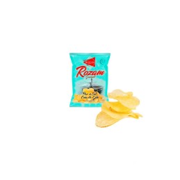 Patatas fritas con aceite de girasol y flor de sal de Cabo de Gata