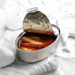 Berberechos al natural de rías gallegas conserva gourmet AQUI SANTOÑA