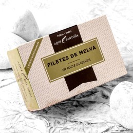 filetes de melva en aceite de oliva conserva gourmet AQUI SANTOÑA