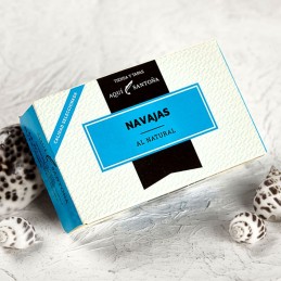 navajas del cantábrico al natural conserva gourmet AQUI SANTOÑA