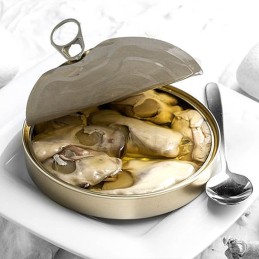 ostras ahumadas conserva gourmet AQUI SANTOÑA anchoas de Santoña