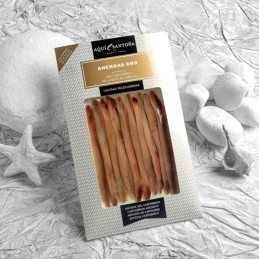 Anchoas de Santoña ORO tamaño L del Cantábrico gourmet de alta gama