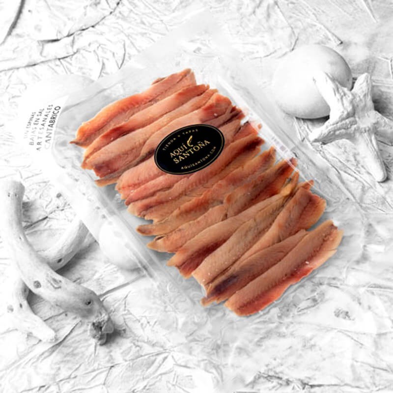 Anchoas de Santoña BLANCA del Cantábrico gourmet de alta gama