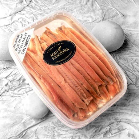 Anchoas de Santoña BLANCA del Cantábrico gourmet de alta gama