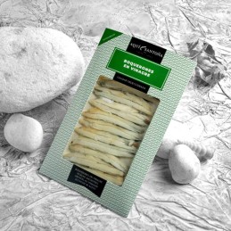 Boquerones en vinagre AQUÍ SANTOÑA del Cantábrico gourmet de alta gama