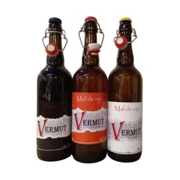 Pack Surtido Vermut Artesano Mal de Ojo cervezas ORIGEN Almería