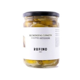 Alcachofas Corazón Confitadas en Aceite de Oliva Virgen Extra RUFINO
