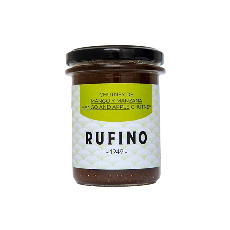Chutney de Mango y Manzana RUFINO salsa gourmet productos de temporada