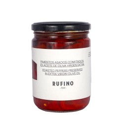 Pimientos asados Confitados en Aceite de Oliva Virgen Extra RUFINO