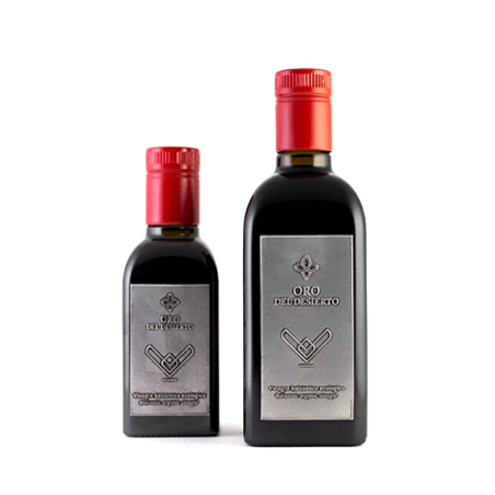 Vinagre Balsámico Ecológico ORO DEL DESIERTO sin azúcar SaboresAlmería