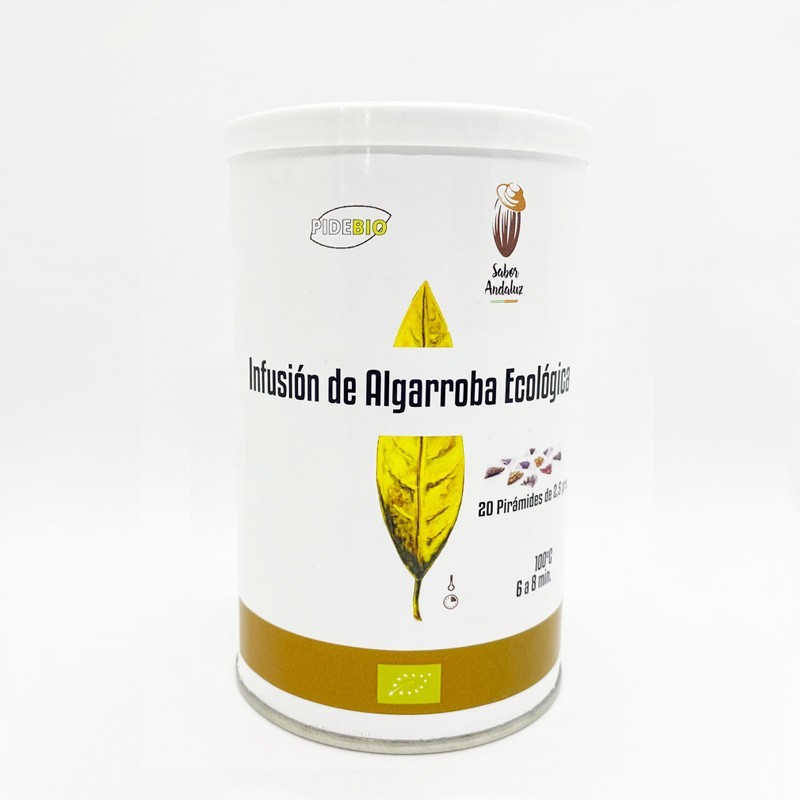 infusión té de algarroba ecológica bio digestiva de Sabor Andaluz