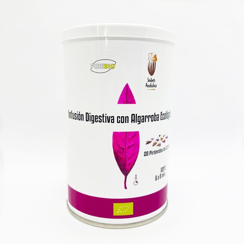 infusión digestiva de algarroba ecológica de Sabor Andaluz con hinojo