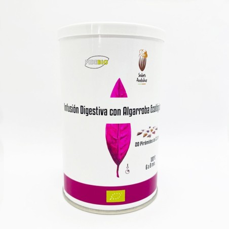 infusión digestiva de algarroba ecológica de Sabor Andaluz con hinojo