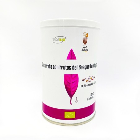 infusión ecológica de algarroba con frutos del bosque de Sabor Andaluz