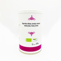 infusión ecológica de algarroba con frutos del bosque de Sabor Andaluz