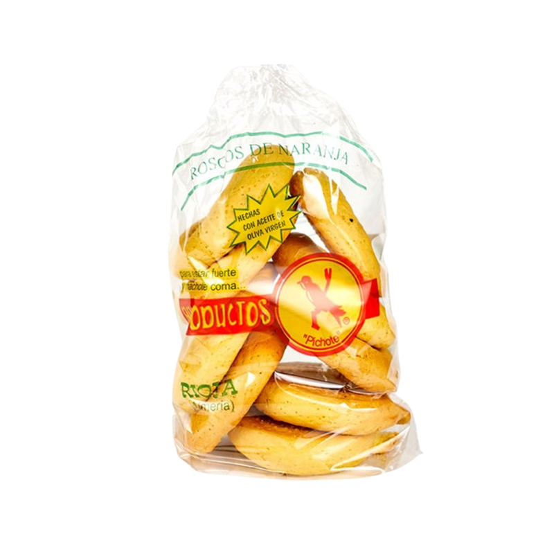 Roscos de naranja caseros con aceite oliva repostería Pichote Almería