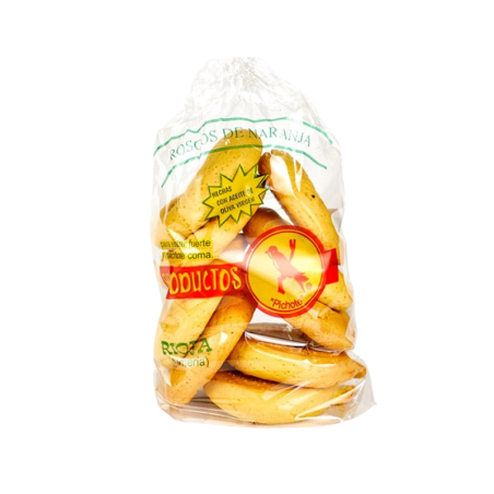 Roscos de naranja caseros con aceite oliva repostería Pichote Almería