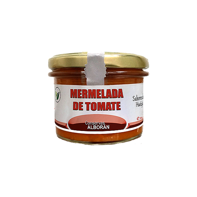 Mermelada natural de tomate receta casera CONSERVAS ALBORÁN, Almería