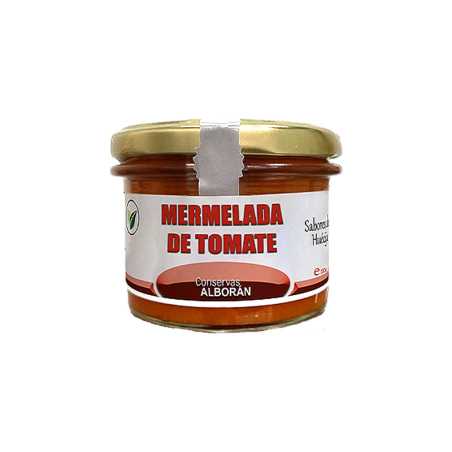 Mermelada natural de tomate receta casera CONSERVAS ALBORÁN, Almería