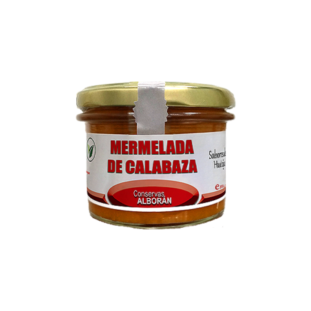 Mermelada natural de Calabaza receta casera CONSERVAS ALBORÁN, Almería