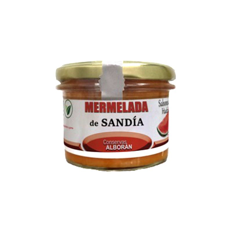 Mermelada natural de sandía receta casera CONSERVAS ALBORÁN, Almería